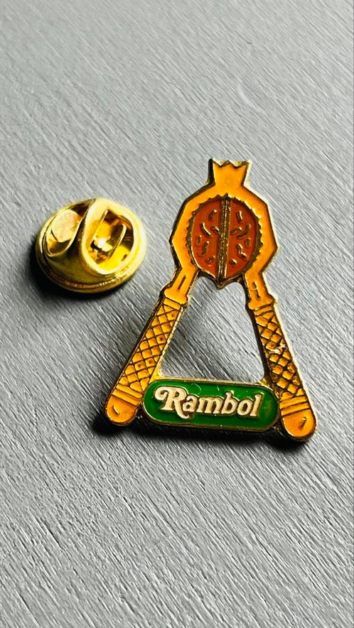 Rambol Pin, Verzamelen, Speldjes, Pins en Buttons, Zo goed als nieuw, Ophalen of Verzenden
