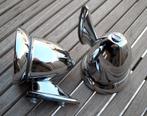 Chrome oldtimer spiegels type Bullet Torpedo, Auto diversen, Auto-accessoires, Nieuw, Ophalen of Verzenden