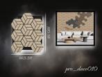 Akoestische Decoratie Panelen hexagon, Doe-het-zelf en Verbouw, Platen en Panelen, Ophalen, Nieuw, Overige materialen, Minder dan 20 mm