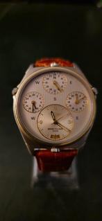 Breitling World time 80840 quartz, Ophalen of Verzenden, Zo goed als nieuw, Staal, Breitling
