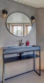 Stijlvolle Wastafel met Onderstel, Huis en Inrichting, Badkamer | Badkamermeubels, Ophalen, Gebruikt, 50 tot 100 cm, Minder dan 100 cm