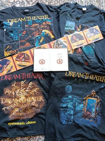 4 Dream Theater  T shirt s plus Dvd 29, incl verzendkosten i beschikbaar voor biedingen