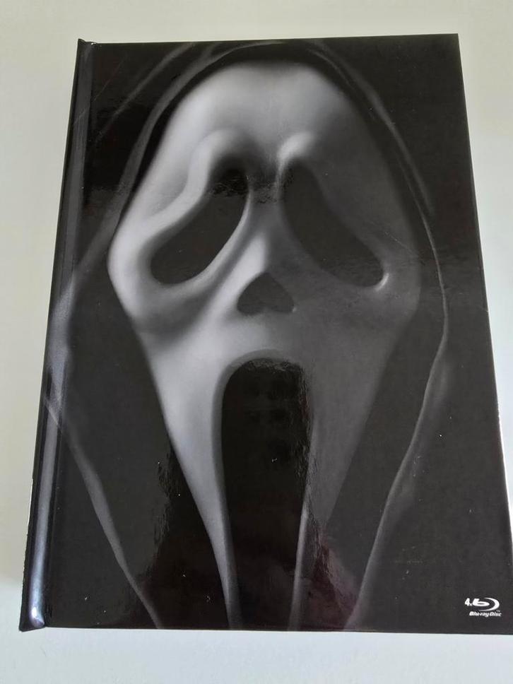 Blu-ray the ultimate scream collection in luxe box, Cd's en Dvd's, Blu-ray, Zo goed als nieuw, Horror, Boxset, Ophalen of Verzenden