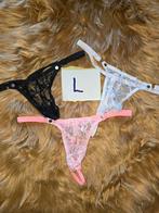 Transparante string, Kleding | Heren, Ondergoed, Verzenden, Zwart, Slip