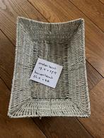 Zilverkleurig mandje, Ophalen of Verzenden, Zo goed als nieuw, Rond, Overige materialen