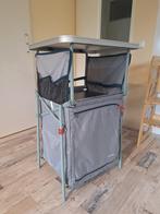 Quechua Basic inklapbaar kampeerkastje – licht & compact, Caravans en Kamperen, Ophalen, Gebruikt, Campingkast