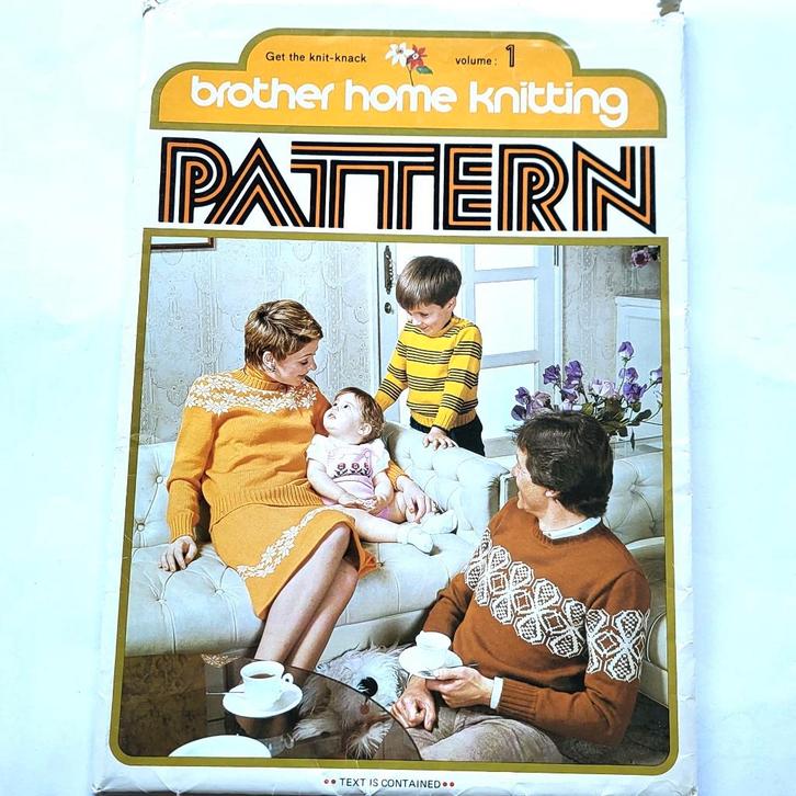 retro brother patronen te breien en nog boeken jaren 60-70, Hobby en Vrije tijd, Breien en Haken, Breien of Haken, Overige typen