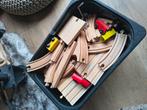 Houten trein baan ikea, Kinderen en Baby's, Speelgoed | Houten speelgoed, Ophalen, Zo goed als nieuw