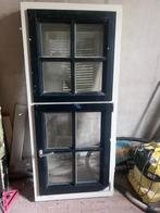 kozijnen en deuren, Doe-het-zelf en Verbouw, Kozijnen en Schuifpuien, Gebruikt, Raamkozijn, Inclusief glas, Hout