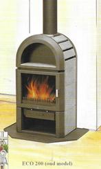 Speksteenkachel Barbas eco 200 5/10kw, Huis en Inrichting, Kachels, Verzenden, Houtkachel, Zo goed als nieuw, Vrijstaand