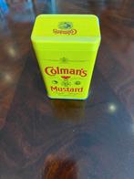 Mooi blik Colman's mustard, Verzamelen, Blikken, Ophalen of Verzenden, Gebruikt, Overige, Overige merken
