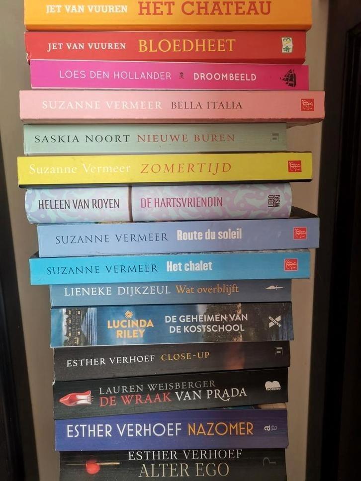 Esther Verhoef Lucinda Riley Linda van Rijn Suzanne Vermeer, Boeken, Overige Boeken, Gelezen, Ophalen of Verzenden