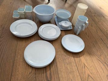 4 persoons retro vintage Mepal servies - 35 delen beschikbaar voor biedingen
