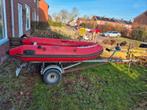 Rubberboot rib 270 met trailer, Overige merken, Gebruikt, Ophalen of Verzenden, Benzine