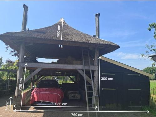 Authentieke Hooiberg/ carport/ schuur/ kippenhok/ veranda, Tuin en Terras, Overkappingen, Gebruikt, Overige typen, Ophalen