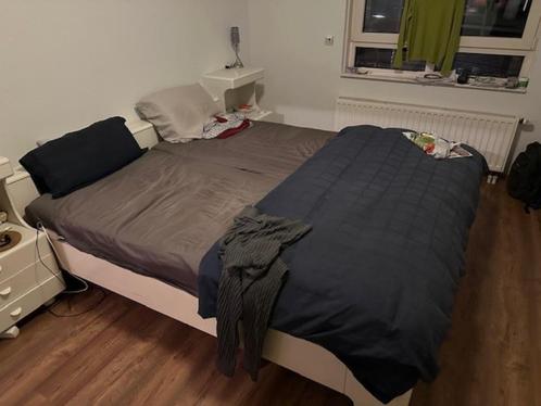 Auping Bed, Huis en Inrichting, Slaapkamer | Bedden, Gebruikt, Tweepersoons, 180 cm, 210 cm, Metaal, Ophalen