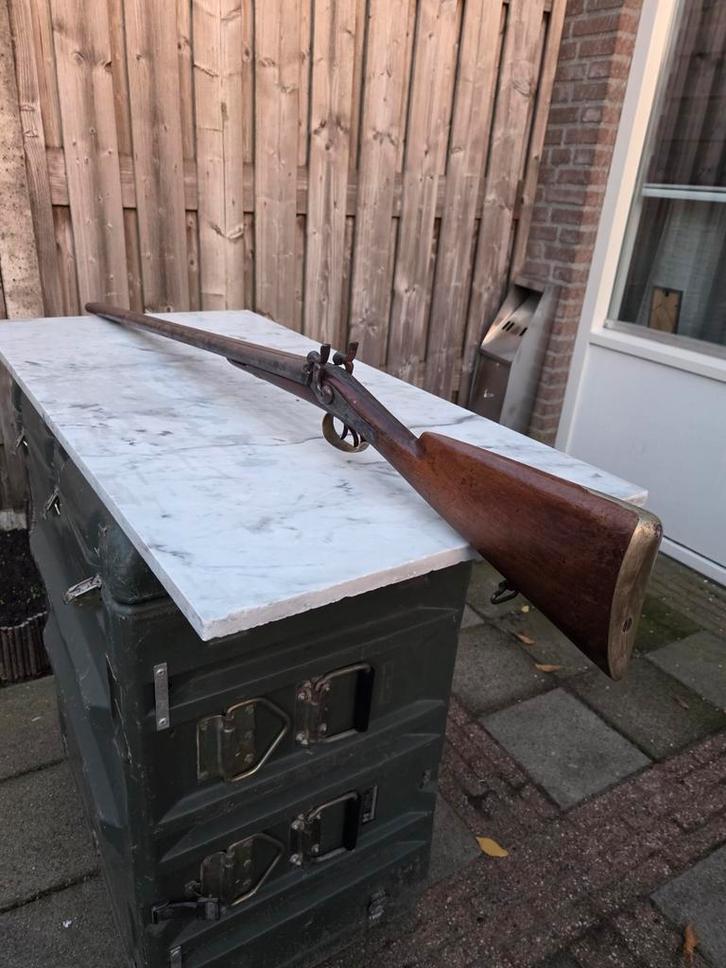 Antiek Percussie geweer 200 jaar oud, Verzamelen, Militaria | Algemeen, Overige soorten, Overige typen, Overige gebieden, Ophalen of Verzenden