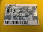 ⚽ Ticket CL Ajax - Internationale 2002/2003 ⚽, Ophalen of Verzenden, Zo goed als nieuw, Ajax, Overige typen