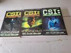 3 CSI boeken, Boeken, Detectives, Gelezen, Ophalen of Verzenden