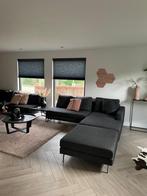 Mooie elementenbank, twee hoeken, kleur antraciet, Huis en Inrichting, Ophalen, Zo goed als nieuw