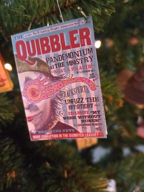 Quibbler Harry Potter ornament, Verzamelen, Harry Potter, Zo goed als nieuw, Replica, Ophalen of Verzenden