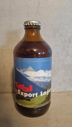 Tirol Export Lager (Adambrau Innsbruck, 33cl, THT ’87), Verzamelen, Biermerken, Ophalen of Verzenden, Zo goed als nieuw, Glas of Glazen