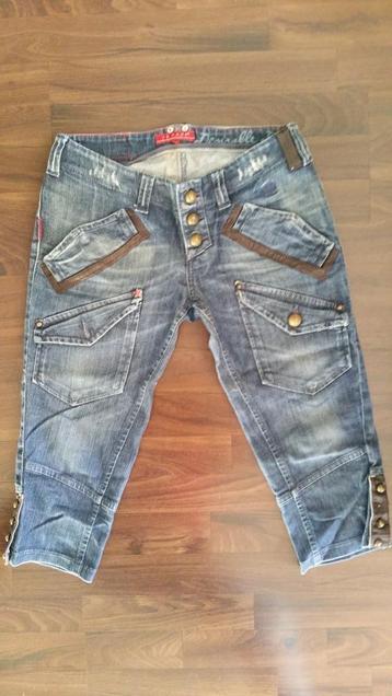10 Feet Denimble Denim jeans capri jeansblauw maat 29 beschikbaar voor biedingen