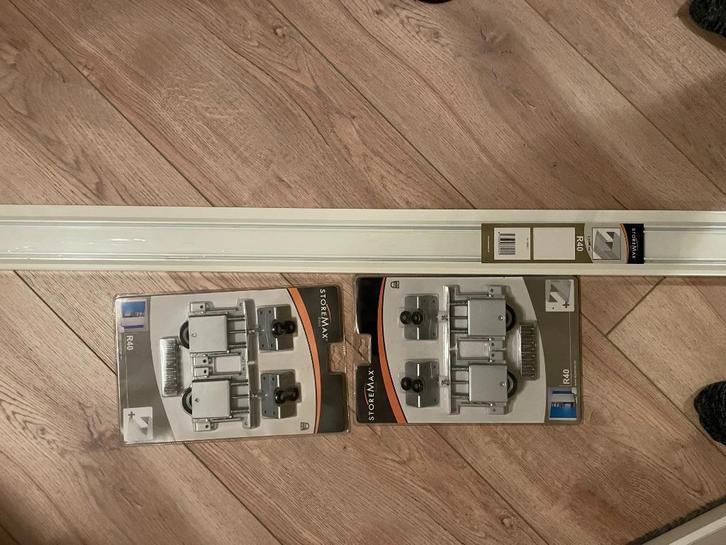 Storemax R40 schuifdeursysteem, Doe-het-zelf en Verbouw, Deuren en Horren, Zo goed als nieuw, Binnendeur, 200 tot 215 cm, 80 tot 100 cm