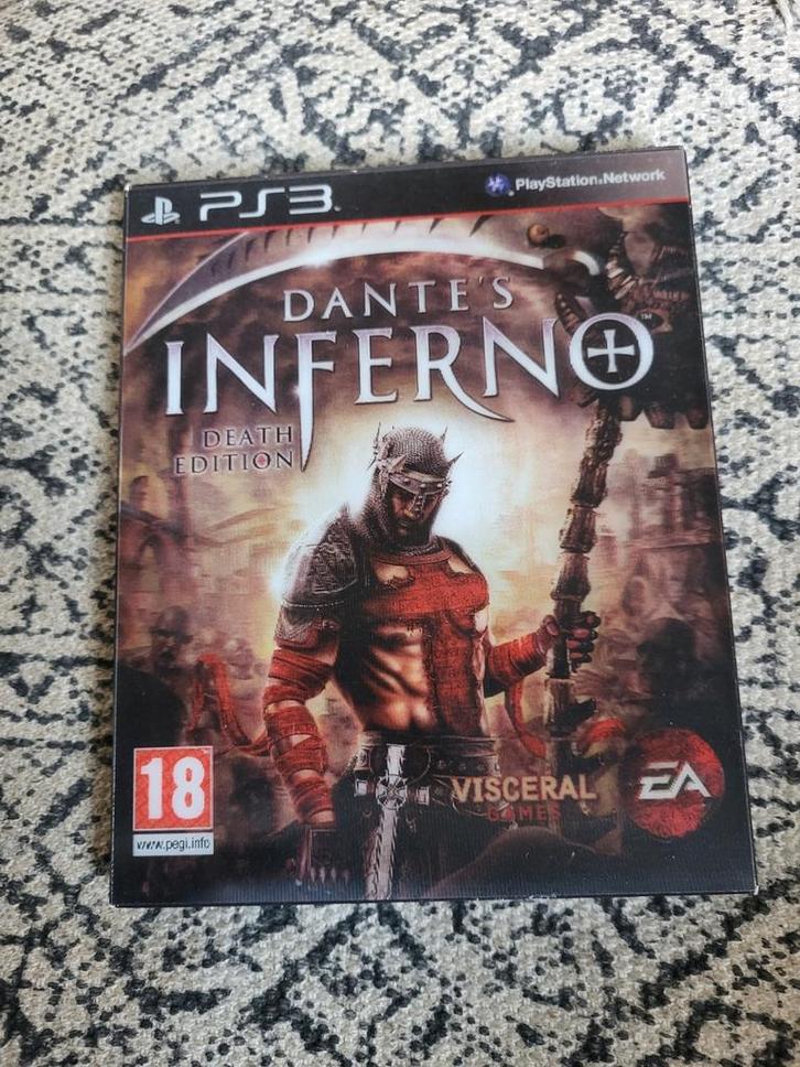 Dante's Inferno Death Edition PS3, Spelcomputers en Games, Games | Sony PlayStation 3, Gebruikt, Avontuur en Actie, 1 speler, Vanaf 18 jaar