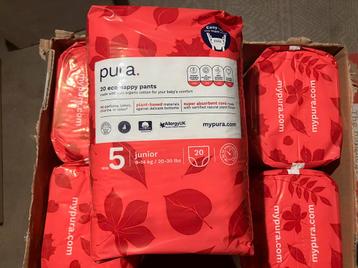 Pura eco luierbroekjes mt 5 per pak (20) of doos (120) beschikbaar voor biedingen