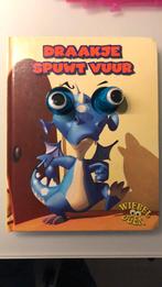 Boek Draakje spuwt vuur met wiebelogen, Ophalen of Verzenden, Zo goed als nieuw