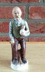 beeldje bisque aardewerk, volgnr 27, Ophalen of Verzenden, Zo goed als nieuw, Mens