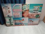 Beach vibes canvas schilderij, Ophalen, Zo goed als nieuw, Schilderij, 100 tot 125 cm