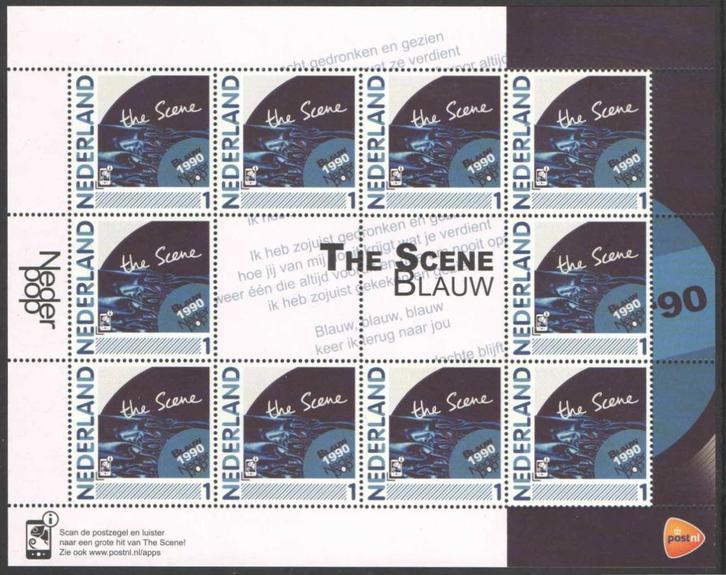 Postzegels Nederlandse Popalbums: The Scene, Postzegels en Munten, Postzegels | Nederland, Postfris, Na 1940, Ophalen of Verzenden