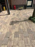 Terras tegel ruim 90m2, Tuin en Terras, Tegels en Klinkers, Ophalen, Zo goed als nieuw, 10 m² of meer, Beton