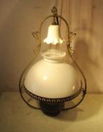 Prachtige Antieke Grote Olielamp - 68cm, Antiek en Kunst, Ophalen of Verzenden