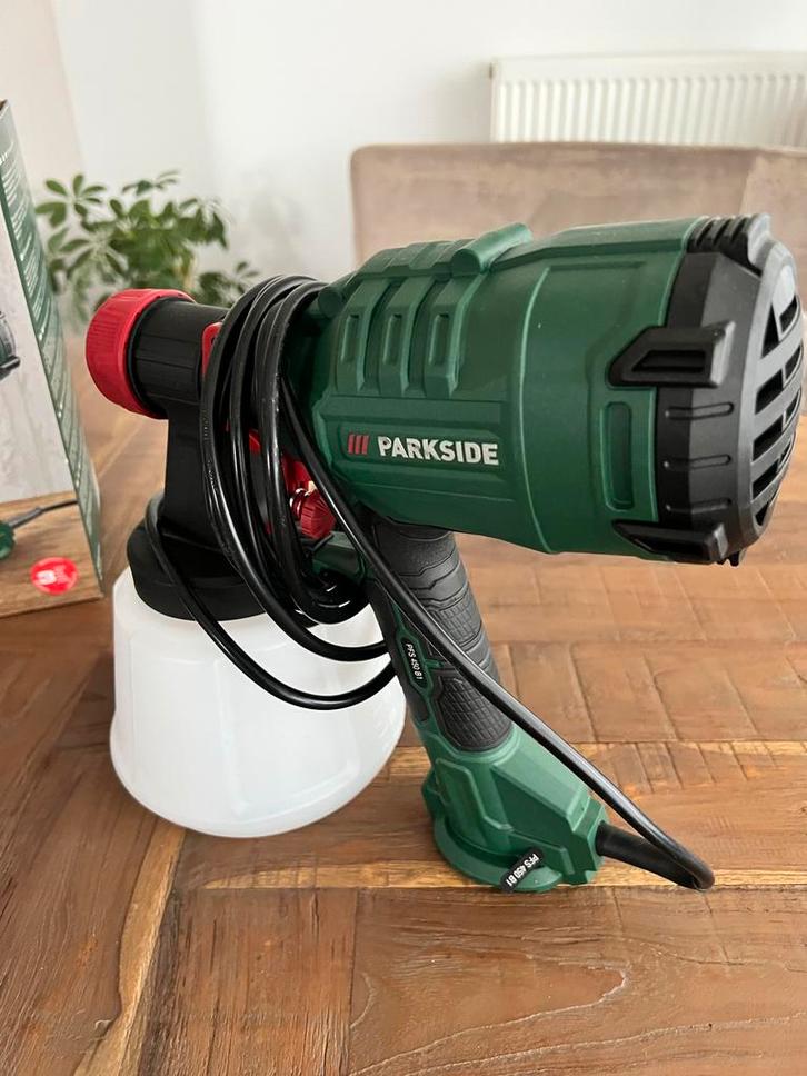 Parkside Verfspuit PFS 450 B1 - Nieuw, Doe-het-zelf en Verbouw, Schildersmaterialen, Nieuw, Verfspuit of Verfpomp, Ophalen of Verzenden