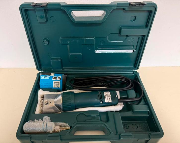 SCHEERMACHINE LISCOP 3000 1300 2 TD incl. extra MESSENSET A2, Dieren en Toebehoren, Paarden en Pony's | Verzorgingsproducten, Zo goed als nieuw