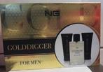 Geurset NG golddigger edt after shave balm showergel nieuw, Ophalen of Verzenden, Nieuw