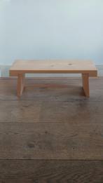 Meditatiebankje - Houten Zitbankje, Huis en Inrichting, Stoelen, Ophalen, Bruin, Scandinavisch, Zo goed als nieuw