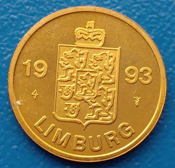 Legpenning Rijksmunt 1993 Limburg  (tombak) beschikbaar voor biedingen