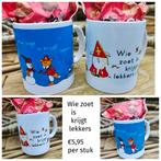 Bekers Wie zoet is krijgt lekkers, Ophalen, Nieuw