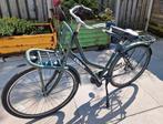 Leger groene crown dames oma fiets met transport rek, Ophalen, Zo goed als nieuw, Versnellingen