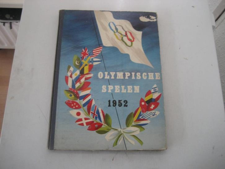 olympische spelen plaatjes album 1952, Boeken, Prentenboeken en Plaatjesalbums, Gelezen, Plaatjesalbum, Ophalen of Verzenden