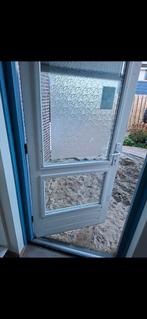 Kozijn met achterdeur, Doe-het-zelf en Verbouw, Kozijnen en Schuifpuien, Ophalen, Hout, 75 tot 150 cm, Deurkozijn