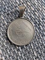 Originele Las vegas casino munt ketting. hanger, Overige voorstellingen, Ophalen of Verzenden, Zo goed als nieuw, Zilver