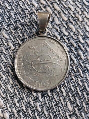 Originele Las vegas casino munt ketting. hanger  beschikbaar voor biedingen