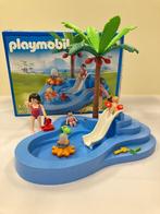 Playmobil 6673 Zwembad met playmobilpoppetjes moeder en kids, Ophalen of Verzenden, Zo goed als nieuw, Complete set