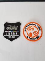 2X EMBLEEM, Ophalen of Verzenden, Landmacht, Nederland, Embleem of Badge
