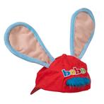 Nieuwstaat originele Bobo pet met konijnenoren Studio 100, Ophalen of Verzenden, Zo goed als nieuw, Overige typen